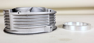 Engine Cooling Fan Shroud-Set  - Magnesium - Lightweight 911 - only from engine number M90 900