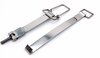 Catch battery (2 pieces) Stainless Steel - 911/ 912 1969-73