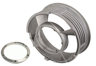 Engine Fan Housing + Spacer Ring 911 / 930 - Magnesium - Fits 911 SC from M6399202/6393869