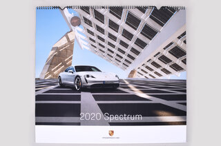 Calender 2020 Porsche calender "Spectrum"
