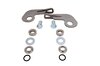 Racing Harness Mount Kit - Tunnel Side - Short - For Snap-in Style Lap Belts