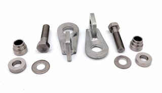 Racing Harness Mount Kit - Door Side - For Snap-in Style Lap Belts
