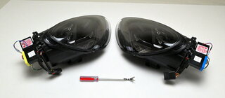 LED Head Light 958.1 - Smoke - Updated 958.2 Design - PDSL PLUS-Style