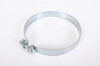 Halteband 911 (66-83) Endtopf - Stahl verzinkt incl. Schraube, Ø168mm, 25mm breit