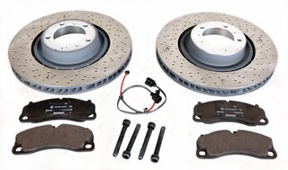 Brake service kit front 991.1/.2 TT steel brake ( -I450)