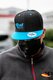 FVD Bi-colour cap - Black/Blue - Logo front