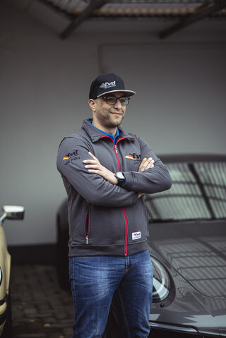 FVD Bi-colour cap - Black/Grey - Logo front