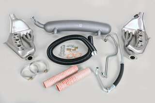 Free-flow kit 2.7+3.0 (1 sortie Ø70mm ) avec échangeurs inox SSI
