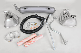 Free-flow kit 2.7+3.0 (1 sortie Ø70mm ) avec échangeurs inox SSI