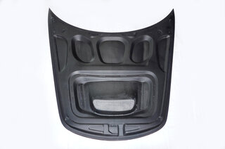 Front Hood 718 Boxster / Cayman - FVD Clubsport Tribute Series - Dry Carbon + Gloss Gel Coat