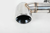 Exhaust Tips for Rear Diffuser 718 Boxster / Cayman - FVD Clubsport Tribute Series - Stainless Steel