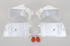 Jeu verres de clignotants avants blancs 964/965 avec ampoules - uniquement USA