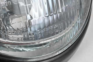Hauptscheinwerfer H4 - 911 - schwarzer Ring - BOSCH Glas - ohne Leuchtweiten-Regulierung