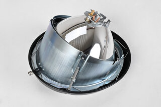 Hauptscheinwerfer H4 - 911 - schwarzer Ring - BOSCH Glas - ohne Leuchtweiten-Regulierung