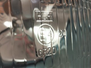 Hauptscheinwerfer H4 - 911 - schwarzer Ring - BOSCH Glas - ohne Leuchtweiten-Regulierung