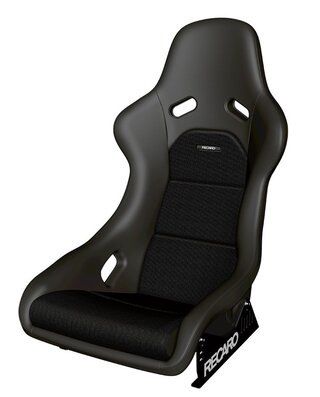 Pole Position Classic (ABE) Leder schwarz / Würfelcord schwarz