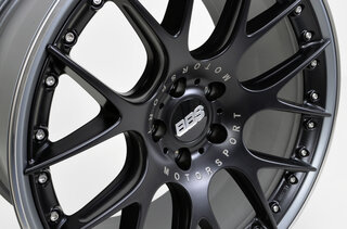 11,5x21ET64 BBS CH-RII ( 2-piece rim ) black matt