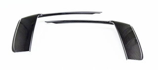 TechArt Front Bumper Air Blade Insert Set 991.2 GT3 / GT3 RS - Visible Carbon - Glossy Finish