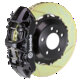 Brembo-Sport System GT (6-Kolben) 355x32mm, VA geschlitzte Scheiben, Sattel Schwarz
