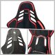 Recaro Podium CF - Passenger Side - Medium - Carbon + Black Alcantara / Red Leather - Track / Street