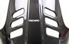 SiègeRECARO PODIUM CF tissus noir - L -(homologation FIA et TUV )