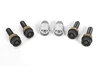 Felgenschlossatz - Schwarz - für 11mm VA + 11mm HA Distanzen