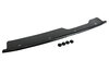 Couvre isolation moteur, noir en GFK pour 964 inclus 4 boutons poussoir