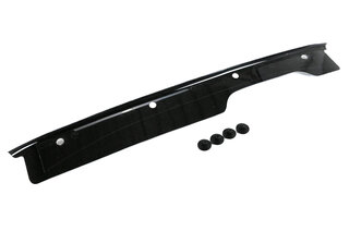 Couvre isolation moteur, noir en GFK pour 964 inclus 4 boutons poussoir