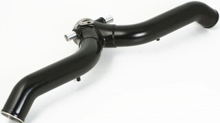 997.2 Turbo Hi - Flow Y Pipe schwarz mit Serien LLK