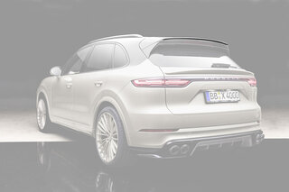 Dachspoiler 9YA Cayenne Turbo E3, ab MJ 2018, inkl. Flügelprofil lackierfähig mit Fuß, nicht Coupé