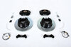 Sport Brake System - REAR - BREMBO GT - 4 Piston - Drilled - 328 x 28 mm - Black Caliper