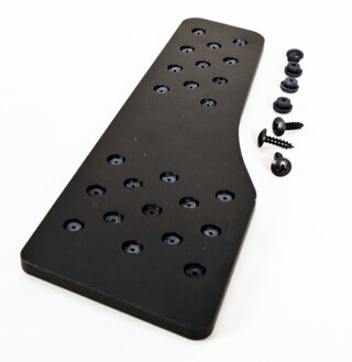 Sport Throttle Pedal 911 / 930 / 964 / 993 - Rennline - Aluminum - Rubber Grips - Black