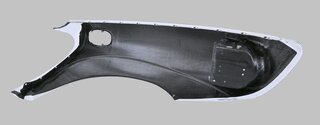 Wide Body Front Fender 993 - GT2 1998 Style - Carbon - Ultra-Lightweight - Left - With Fuel Door