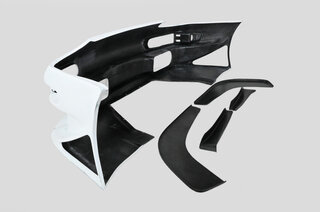 Front Bumper - GT2 EVO - Version 98 - Carbon - Basis Turbo- incl. down force edge´s Carbon