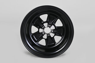 Classic-Design Wheel - 9x17 ET-3 Black + Polished Lip