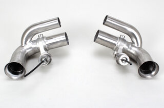 Seitenschalldämpfer-Bypass für OE Klappen ESD auf Krümmer 997 GT3/RS, 3.8/4.0L