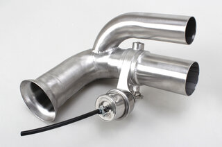 Seitenschalldämpfer-Bypass für OE Klappen ESD auf Krümmer 997 GT3/RS, 3.8/4.0L