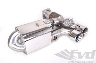 Valved Sport Exhaust System 991.2 Turbo / Turbo S - Brombacher - Super Sport Version