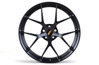 11,5 x 21 ET60 BBS FI-R Design (5-Loch/130) Schwarz Matt