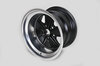 Classic-Design Wheel - 11x17 ET-28 Black + Polished Lip