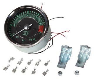 Tachometer 8000 rpm 356-Style - 12V