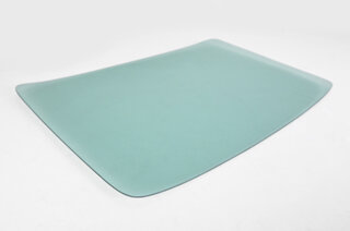 Heckscheibe Makrolon/ Polycarbonat 964  für Seriengummi "grün" - im 993 verkleben
