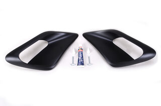 Ram Air Side Inlet Set 997.1 Turbo and 997.2 Turbo / S / GT2 / GT2 RS - Moshammer - Black