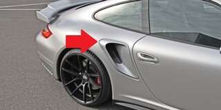 Body Kit 997.1 Turbo and 997.2 Turbo / S - Moshammer - Downforce Aero Kit - Black, for Paint