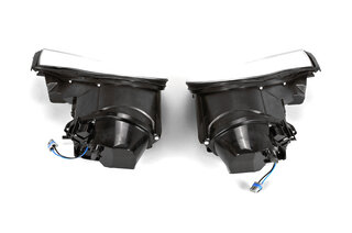 Head Light Set 996 Turbo / 996 GT2 / 996 GT3 - Chrome - 991.2 Style LED DRL - For Litronic Lights