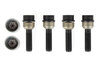 Wheel Lock Set - 18 mm Front + 18 mm Rear Spacers - Black