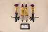 Suspension Clubsport combinés filetés/ressorts - réglable 2 voies inclus paliers supérieurs