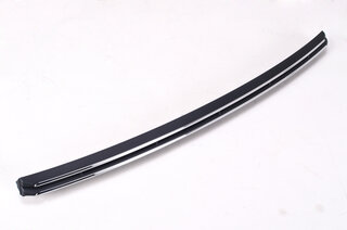 991 Rear bumper cover - Black matt  - upper - Chrome