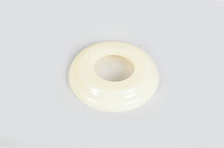 Rosette white ivory for window crank and door handle 356 ( 50-65 ) - ø 40mm