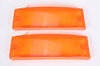Lichtscheiben - Satz (2 St.) - Blinker vorne - extra orange